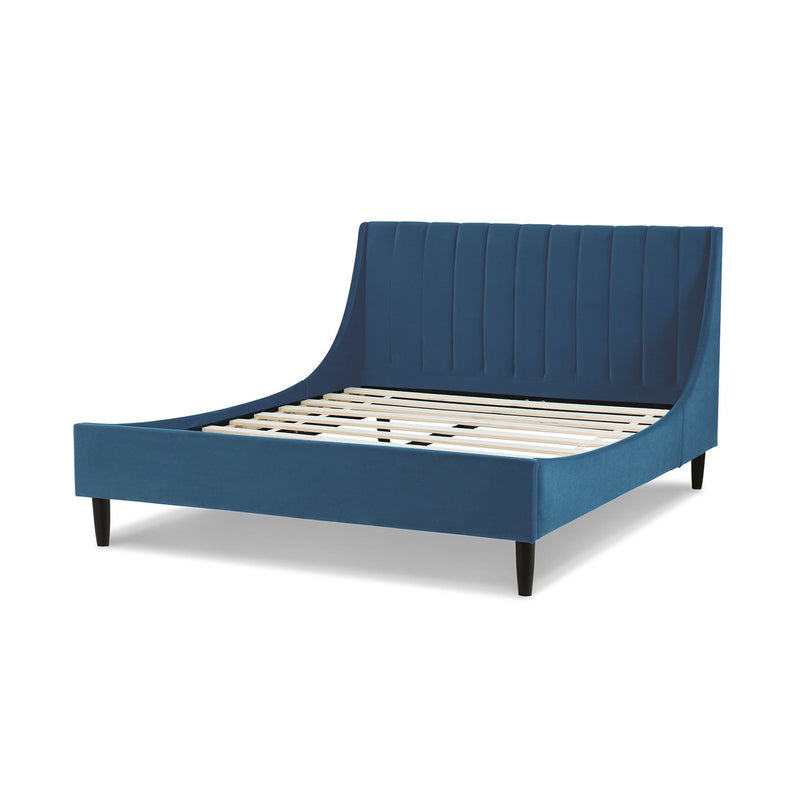 Aspen - Vertical Tufted Modern Headboard Platform Bed Set - R&R Furniture Gallery (Fountain Valley, CA)