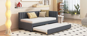 Upholstered Daybed, Sofa Bed Frame, No Box Spring Needed - R&R Furniture Gallery (Fountain Valley, CA)