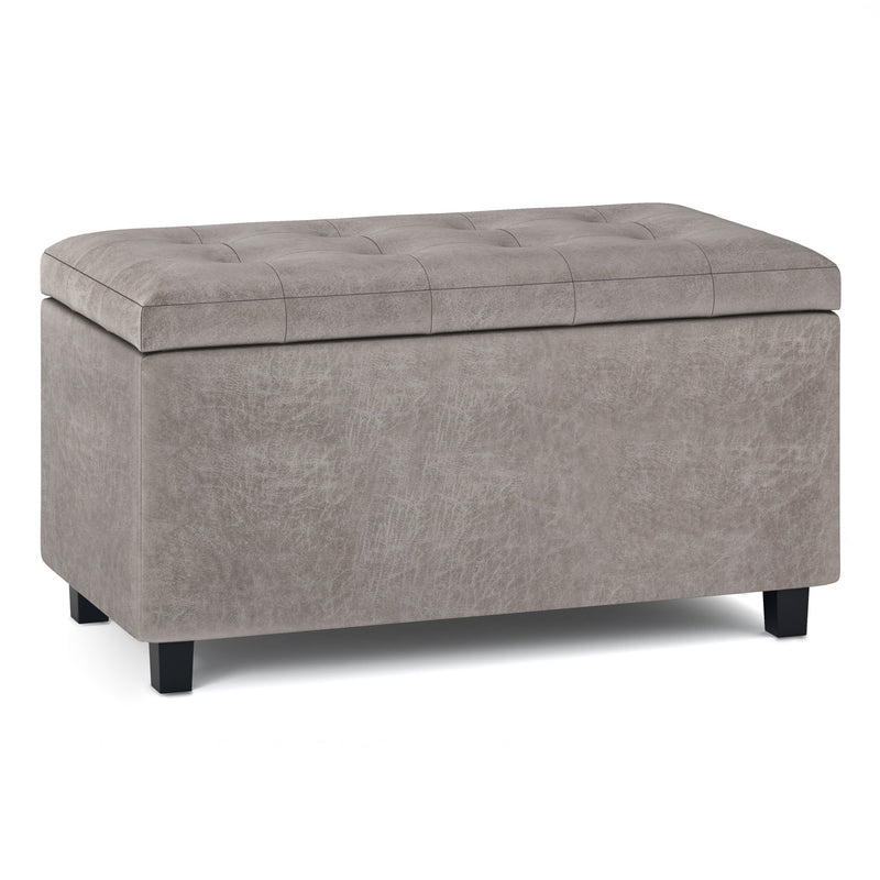 Cosmopolitan - Upholstered Storage Ottoman - R&R Furniture Gallery (Fountain Valley, CA)