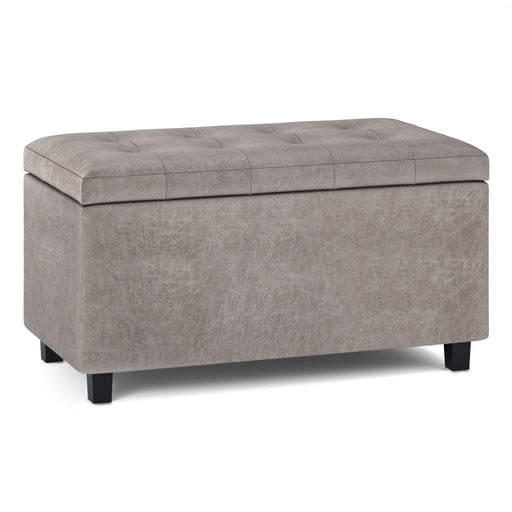 Cosmopolitan - Upholstered Storage Ottoman - R&R Furniture Gallery (Fountain Valley, CA)