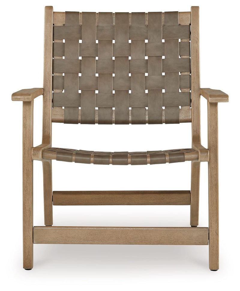 Jameset - Accent Chair - Taupe - R&R Furniture Gallery (Fountain Valley, CA)