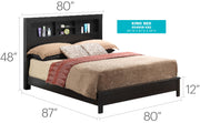 Bed With Transitional Design Stylish - R&R Furniture Gallery (Fountain Valley, CA)