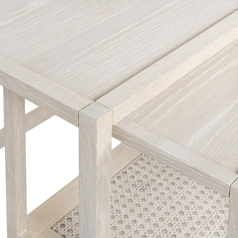Devin - Solid Wood Nesting Accent Tables - R&R Furniture Gallery (Fountain Valley, CA)