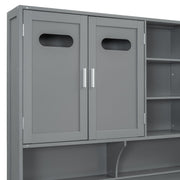 Daybed With All-In-One Cabinet And Shelf - R&R Furniture Gallery (Fountain Valley, CA)