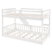 Functional Bunk Bed & Convertible Ladder And Slide - R&R Furniture Gallery (Fountain Valley, CA)