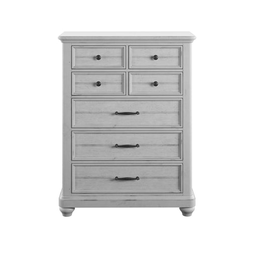 7 Drawer Chest - Gray - R&R Furniture Gallery (Fountain Valley, CA)