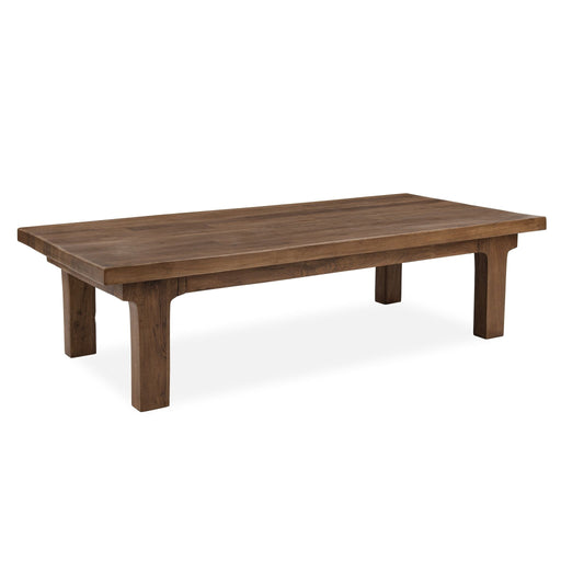 Carmel - Reclaimed Wood Rectangle Coffee Table - Earthy Terra - R&R Furniture Gallery (Fountain Valley, CA)