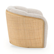 Daisy - Upholstered Swivel Chair - Coastal Sand - R&R Furniture Gallery (Fountain Valley, CA)