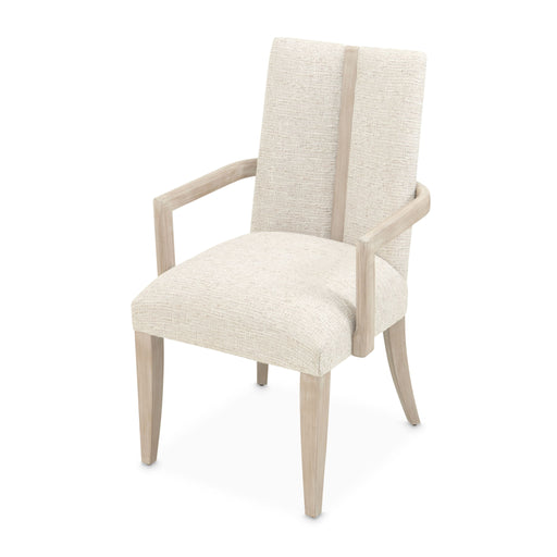 Lotus Bay - Dining Arm Chair - Sand - R&R Furniture Gallery (Fountain Valley, CA)