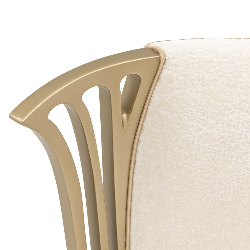 La Terrazza - Vanity Chair - Creamy Pearl - R&R Furniture Gallery (Fountain Valley, CA)