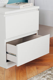 Onita - Two Drawer Night Stand - R&R Furniture Gallery (Fountain Valley, CA)