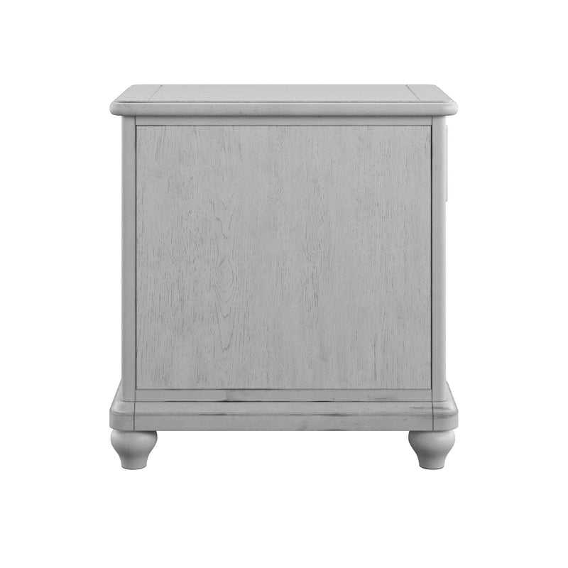 Chairside Table - Gray - R&R Furniture Gallery (Fountain Valley, CA)