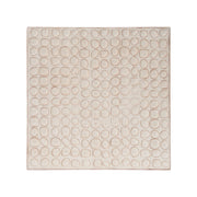 Chic Modern Mgo Cube Side Table With Fluted Design - Antique Brown - R&R Furniture Gallery (Fountain Valley, CA)