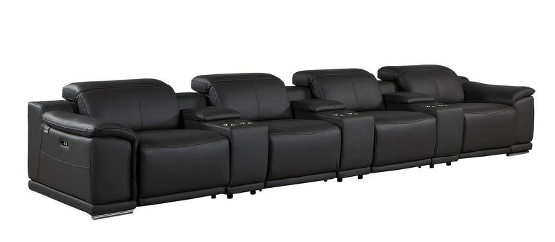 9762 - 7-Piece Modular Power Reclining Sofa With 4 Power Recliners