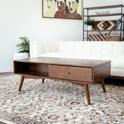 Caroline - Coffee Table - Walnut Brown - R&R Furniture Gallery (Fountain Valley, CA)