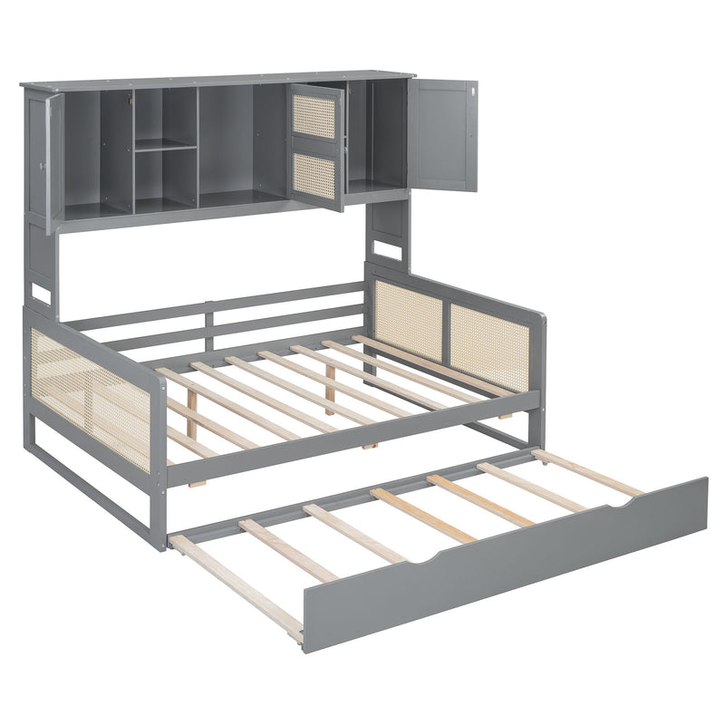 Daybed And All In One Cabinet And Shelf - R&R Furniture Gallery (Fountain Valley, CA)