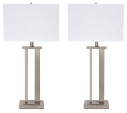 Aniela - Metal Table Lamp Set - R&R Furniture Gallery (Fountain Valley, CA)