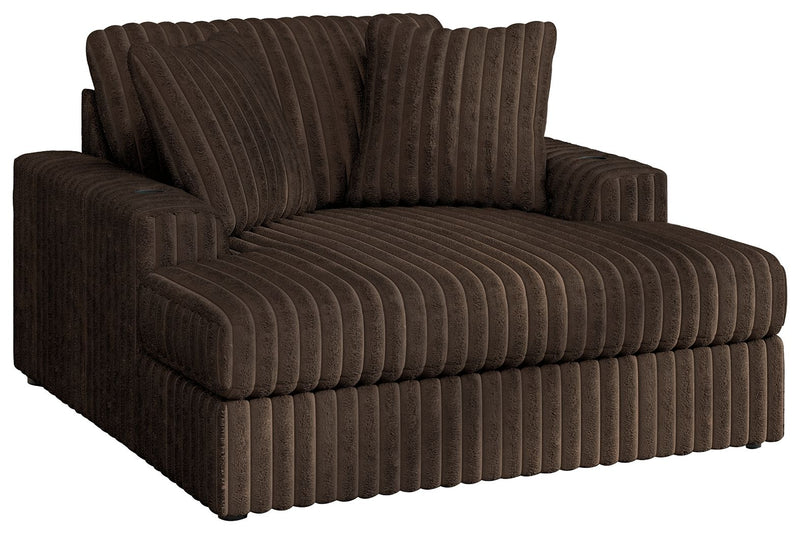 Midnight-Madness - Oversized Chaise - R&R Furniture Gallery (Fountain Valley, CA)