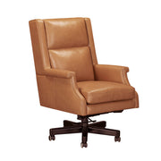 Dc132 - Leather Desk Chair - R&R Furniture Gallery (Fountain Valley, CA)