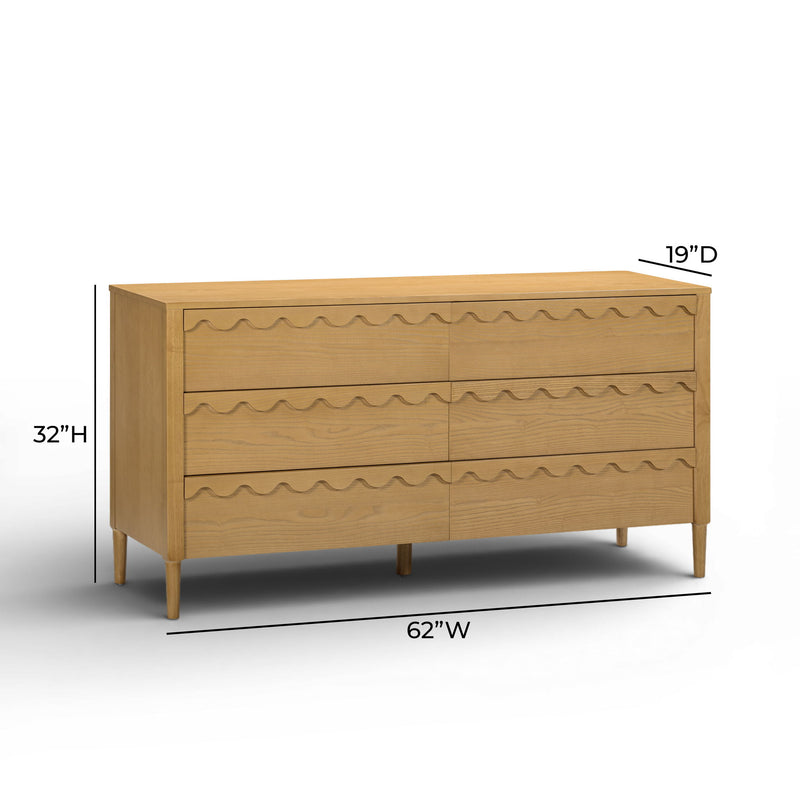 Oodle - 6 Drawer Dresser