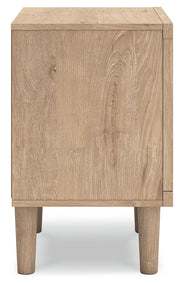 Cielden - One Drawer Night Stand - Two-Tone - R&R Furniture Gallery (Fountain Valley, CA)