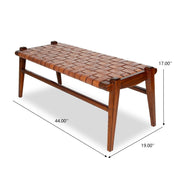 Cody - Bench - Brown / Tan - R&R Furniture Gallery (Fountain Valley, CA)