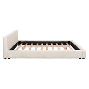 Stylish Upholstered Bed With Birch Wood Frame - R&R Furniture Gallery (Fountain Valley, CA)