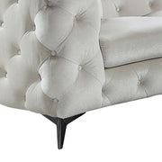 Atronia - Sectional Sofa With 4 Pillows - Beige Fabric - R&R Furniture Gallery (Fountain Valley, CA)