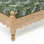 Thelma - Leopard Jacquard Bench - R&R Furniture Gallery (Fountain Valley, CA)