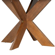 Round Dining Table Kitchen Table - Cherry - R&R Furniture Gallery (Fountain Valley, CA)