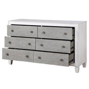 Katia - Dresser - Rustic Gray & Weathered White - R&R Furniture Gallery (Fountain Valley, CA)