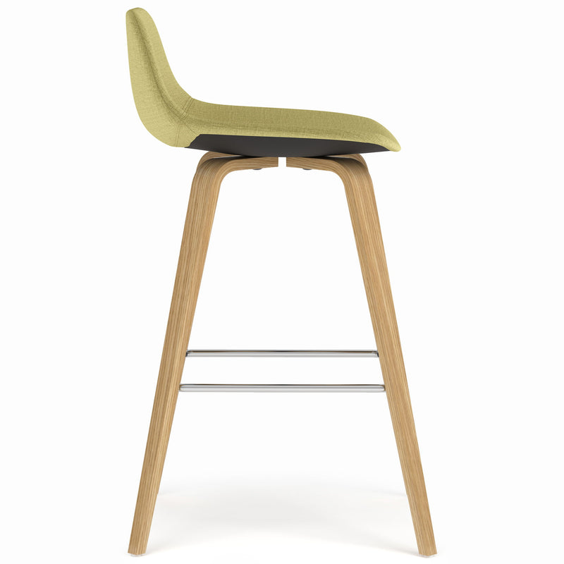 Randolph Bentwood - Upholstered Counter / Bar Height Stool (Set of 2) - R&R Furniture Gallery (Fountain Valley, CA)