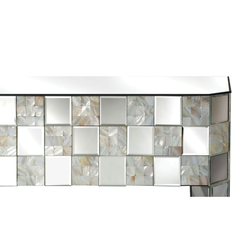 Nasa - Console Table - Mirrored & Mother of Pearl - R&R Furniture Gallery (Fountain Valley, CA)