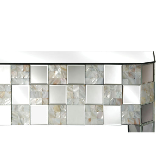 Nasa - Console Table - Mirrored & Mother of Pearl - R&R Furniture Gallery (Fountain Valley, CA)