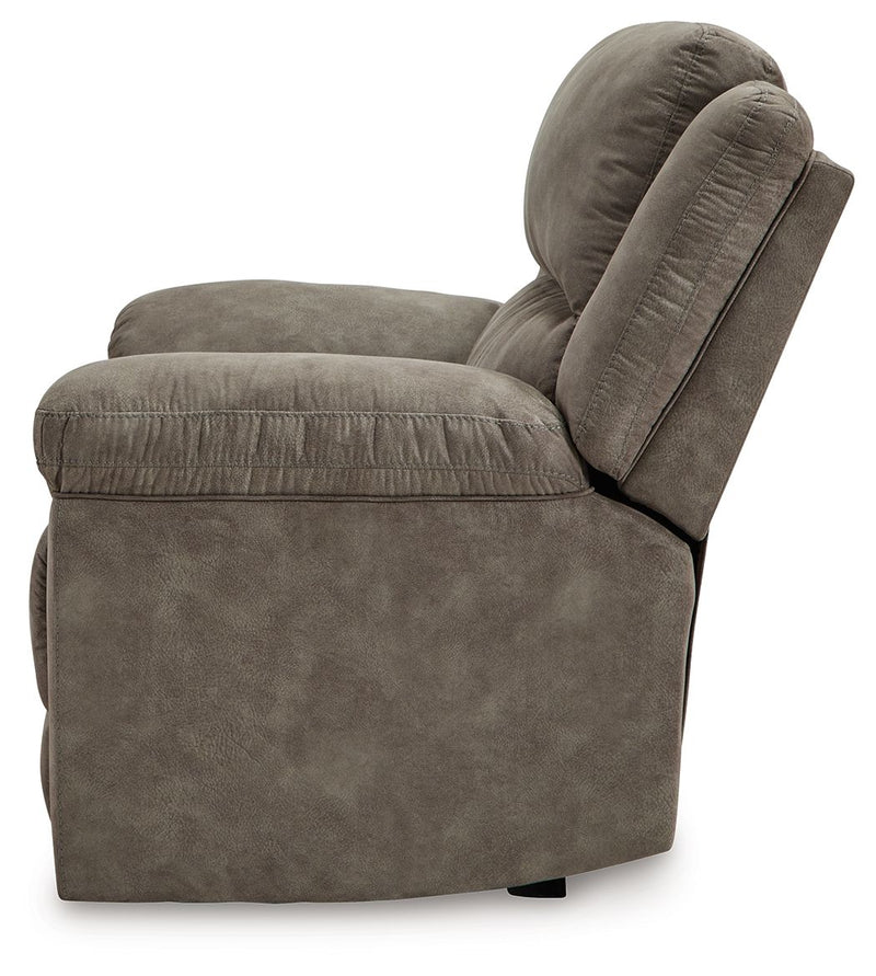 Laresview - Zero Wall Wide Seat Recliner - Fossil - R&R Furniture Gallery (Fountain Valley, CA)