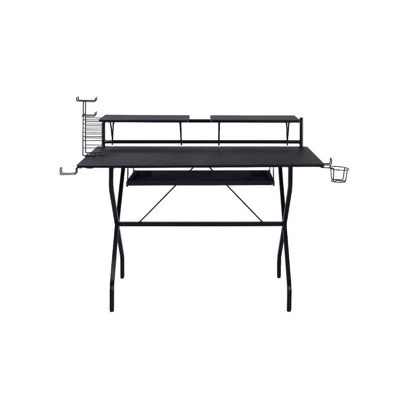 Hartman - Gaming Desk - Black - R&R Furniture Gallery (Fountain Valley, CA)