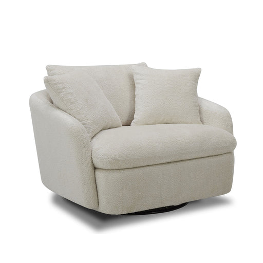 Boomer - Large Swivel Chair with 2 Pillows - R&R Furniture Gallery (Fountain Valley, CA)