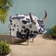 Cow Shaped Ottoman Footstool - R&R Furniture Gallery (Fountain Valley, CA)