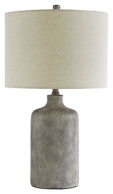 Linus - Ceramic Table Lamp  - Antique Black - R&R Furniture Gallery (Fountain Valley, CA)
