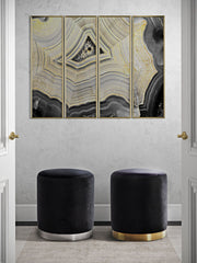 Opal - Velvet Ottoman - R&R Furniture Gallery (Fountain Valley, CA)