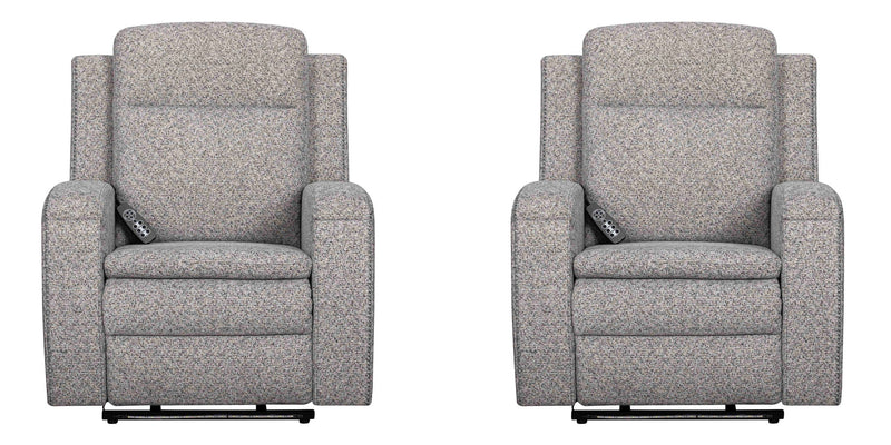 Parker Living Armstrong massage recliner chair with heat, massage features, and auto-glide in a modern design.