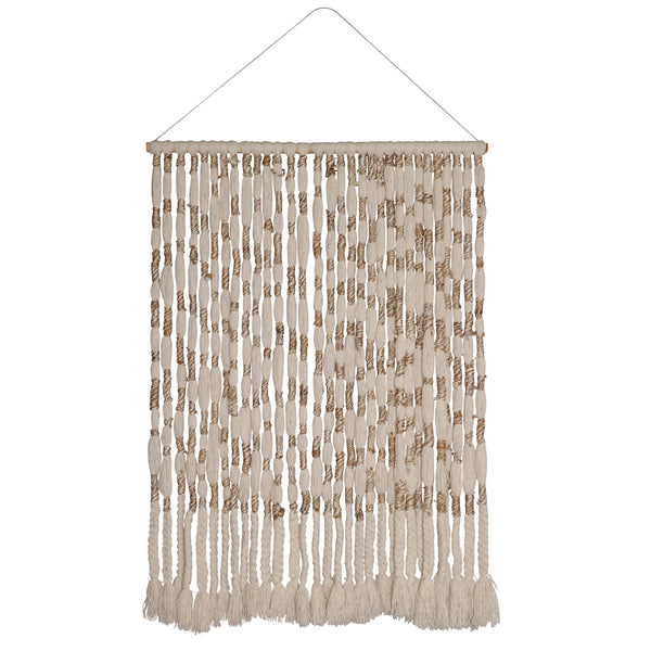 Iliana - Wall Hanging - Natural And Ivory