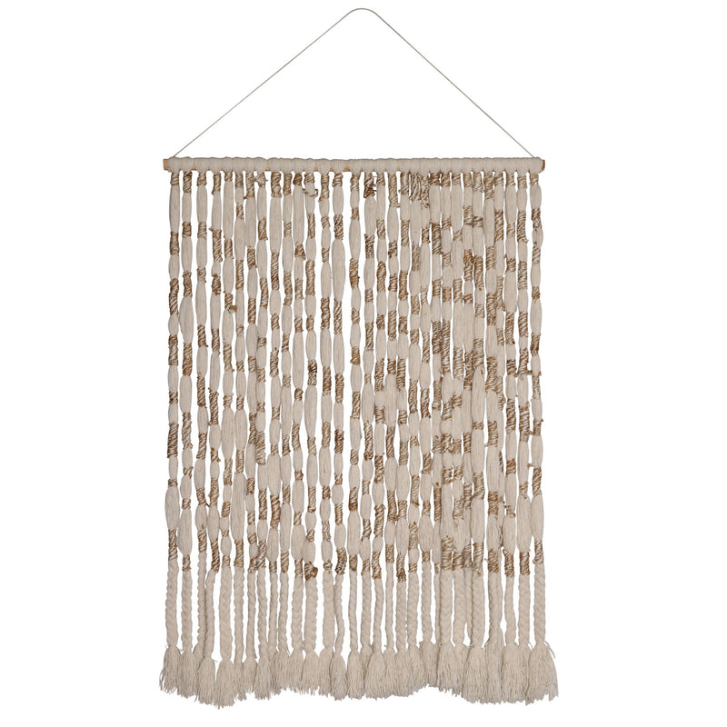 Iliana - Wall Hanging - Natural And Ivory