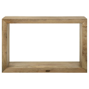 Mesa - Rectangular Console Table With Clean Open Frame Design - Natural