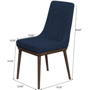 Kate - Mid-Century Modern Dining Chair (Set of 2) - R&R Furniture Gallery (Fountain Valley, CA)