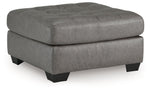 Clairette Court - Oversized Accent Ottoman - Alloy - R&R Furniture Gallery (Fountain Valley, CA)