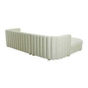 Callie - Velvet Sectional - LAF - R&R Furniture Gallery (Fountain Valley, CA)