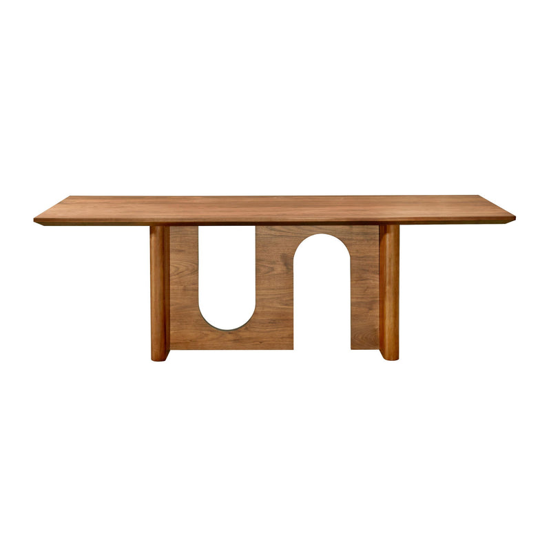 Satra - Rectangular Dining Table - Walnut - R&R Furniture Gallery (Fountain Valley, CA)