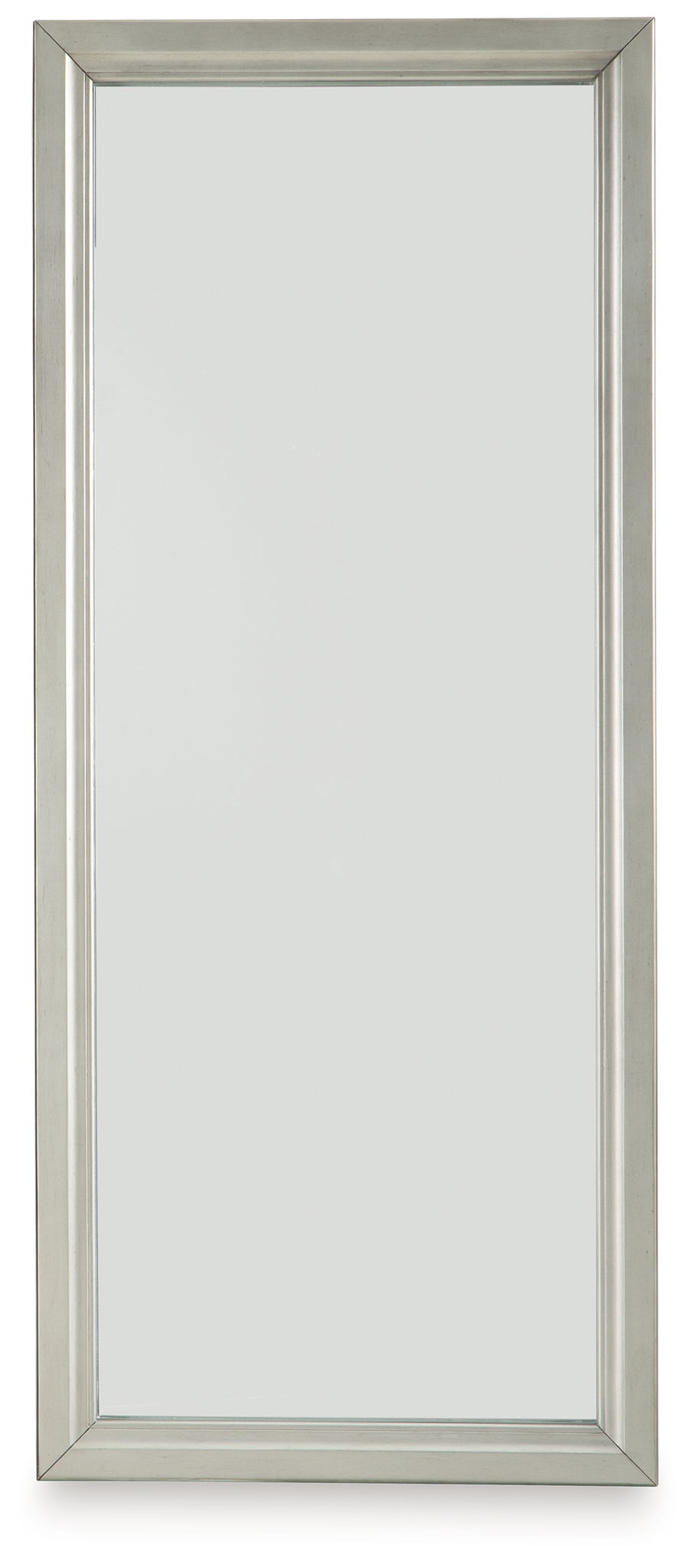 Evesen - Floor Standing Mirror With Storage - Champagne - R&R Furniture Gallery (Fountain Valley, CA)