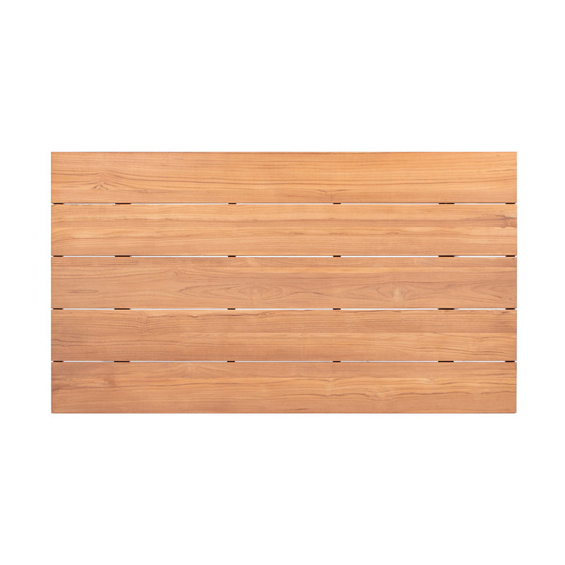 Maiden - 6 Seater Patio Dining Table - Natural Teak - R&R Furniture Gallery (Fountain Valley, CA)